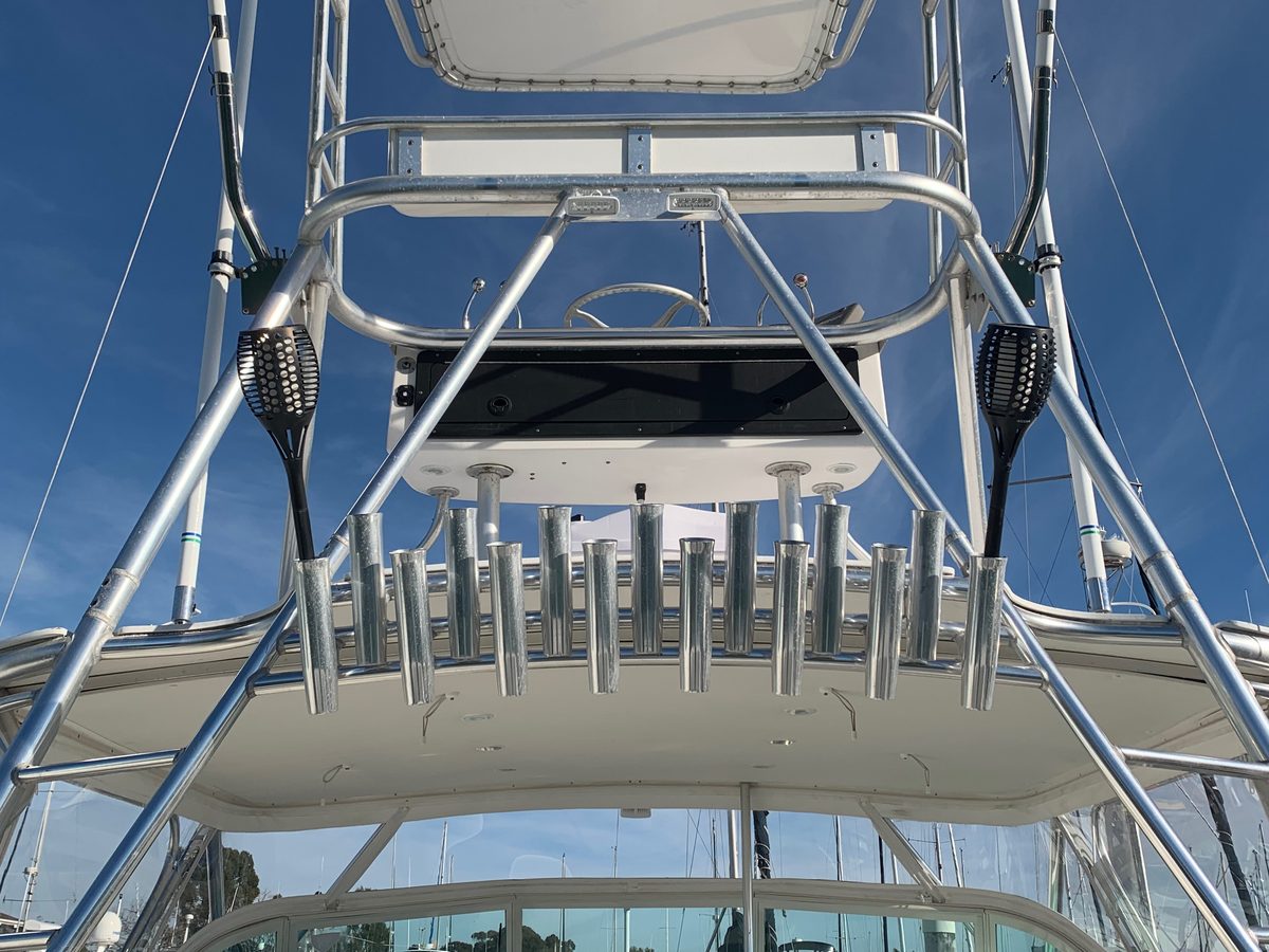 The tower and rod holders